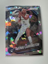 2025 Panini Prizm WNBA Dijonai Carrington Silver Cracked Ice Prizm Lynx