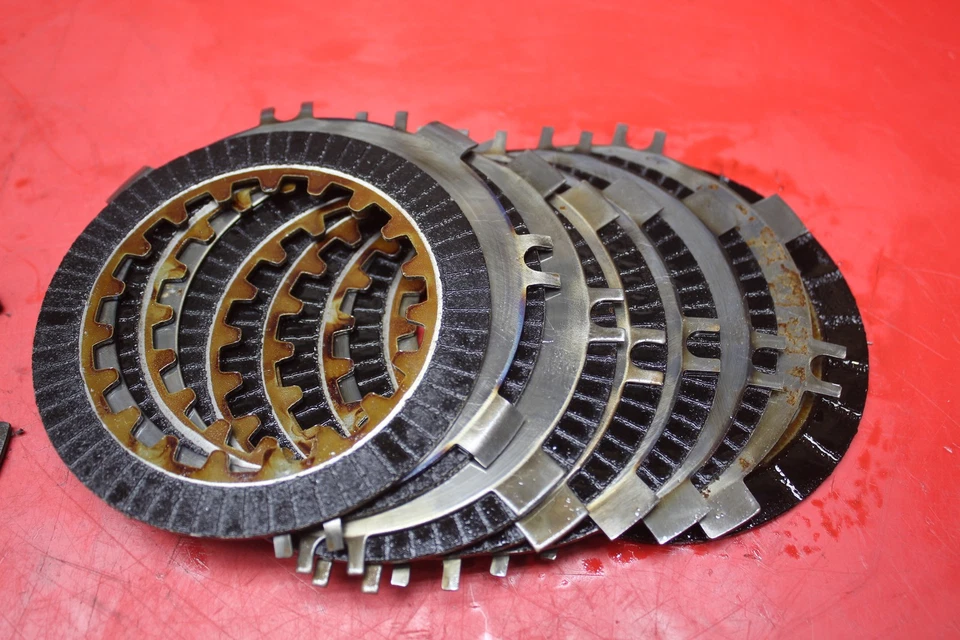 Yamaha Champ 100 1991 embrague completo con placas cubo de cesta  Foto 2 de 4