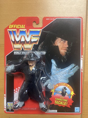 WWF HASBRO RED CARD UNDERTAKER, MOC, NEW, RARE...