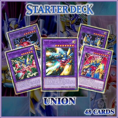 UNION STARTER DECK 48 | XYZ Dragon Cannon Catapult Kaiba Duelist