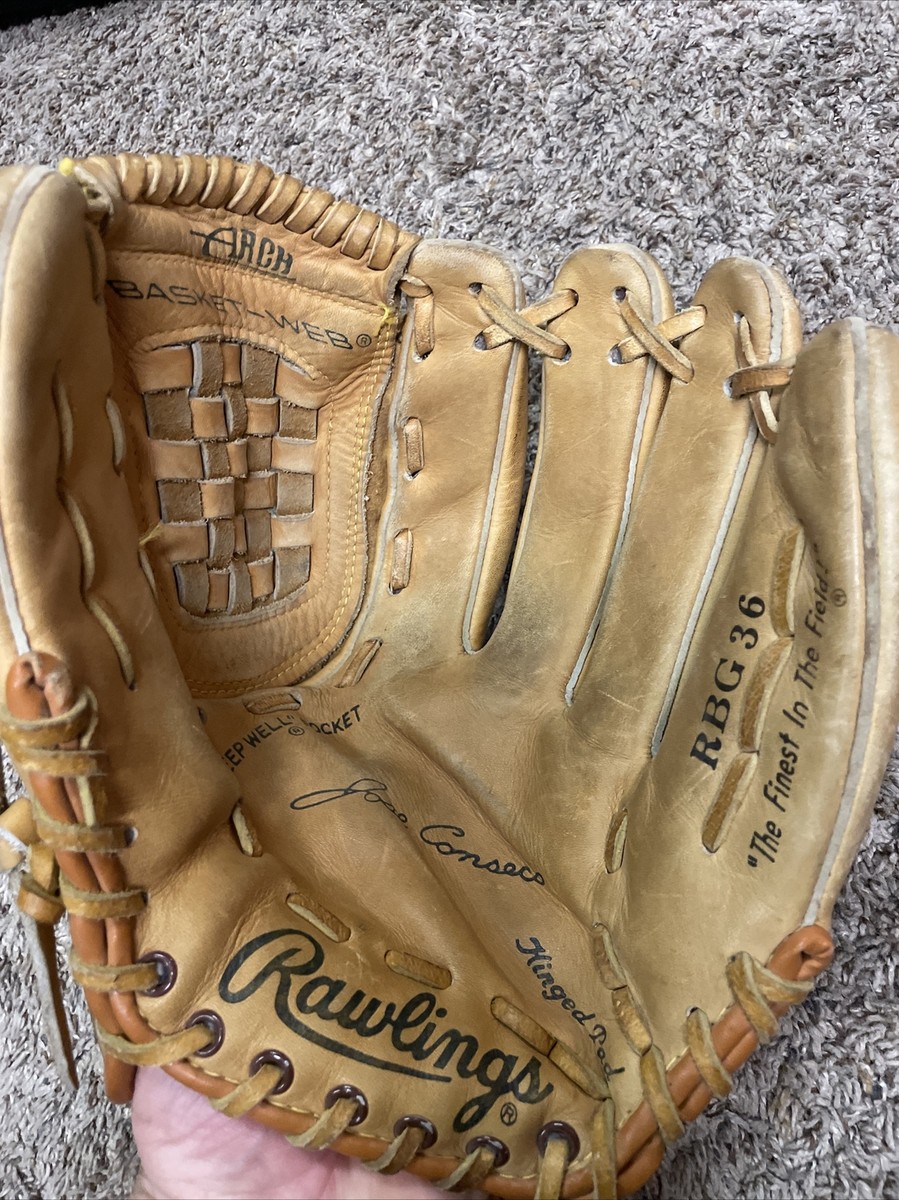 Rawlings Jose Canseco Baseball Glove Fastback Model RBG36