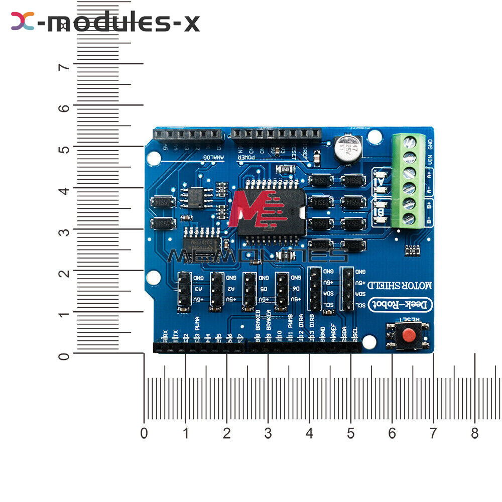 Modulo Driver L298P Per Arduino – Ponte H Duale Per Motori DC E Passo-passo