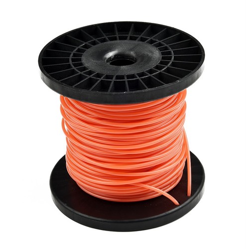 Orange Quadrat Motorsense Freischneider Trimmer Schnur Schnur Draht 2,7 mm für-STIHL - Bild 8 von 20