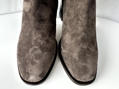 New Jimmy Choo Women's Boots Clarice Size 38 Brown Suede - Picture 12 of 19