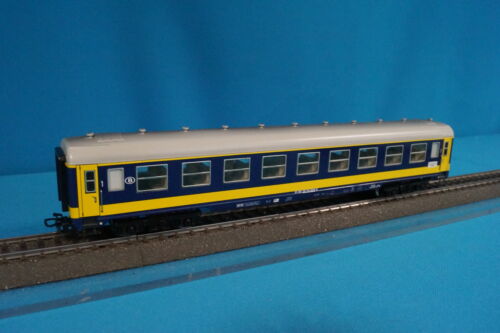Marklin 4120 SNCB NMBS Sleeping Coach Couchette Blue-Yellow 1 kl. in OVP NEW - Photo 1/9