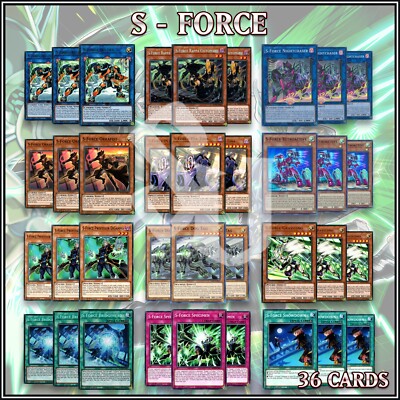 S-FORCE DECK 36 | Bridgehead Dog Tag Gravitino Justify Nightchaser YuGiOh | eBay S-FORCE DECK 36 | Bridgehead Dog Tag Gravitino Justify Nightchaser YuGiOh | eBay