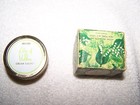 VTG AVON Lily of the Valley Cream Sachet 60s - 70s in box Clear Glass Jar w/meta — photo 2