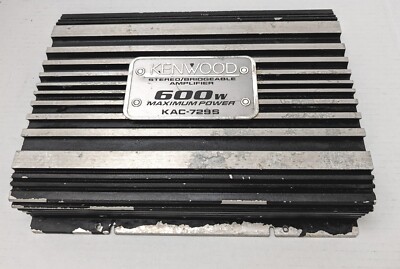 Kenwood KAC-729S 2 Channel Car Amplifier 600 W Maximum Power | eBay