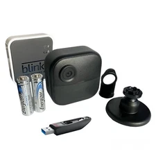 Blink Outdoor 4 Wireless Smart Security Camera with Sync Module 2 and 128GB USB