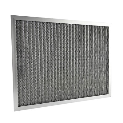 Aluminum Electrostatic Air Filter (14'' x 20'' x 1''), Washable Furnace Air Filter