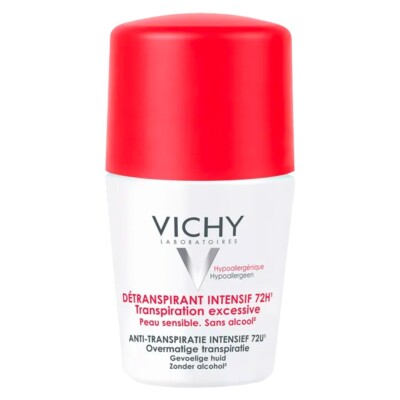 VICHY Intensive ROLL ON Deodorant Anti-Perspirant 72H Stress Resist 50ml