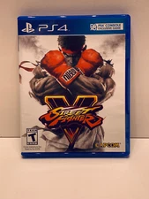 Street Fighter V (Sony PlayStation 4, PS4, 2016) CIB, Cleaned & Tested