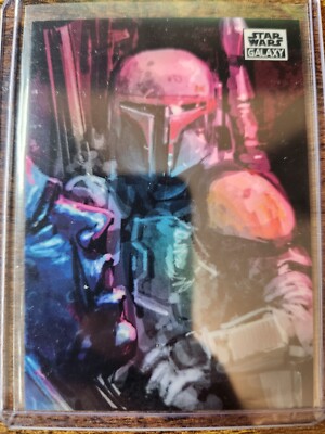 2021 Topps Chrome Star Wars Galaxy Boba's Prize #74 Boba Fett | eBay