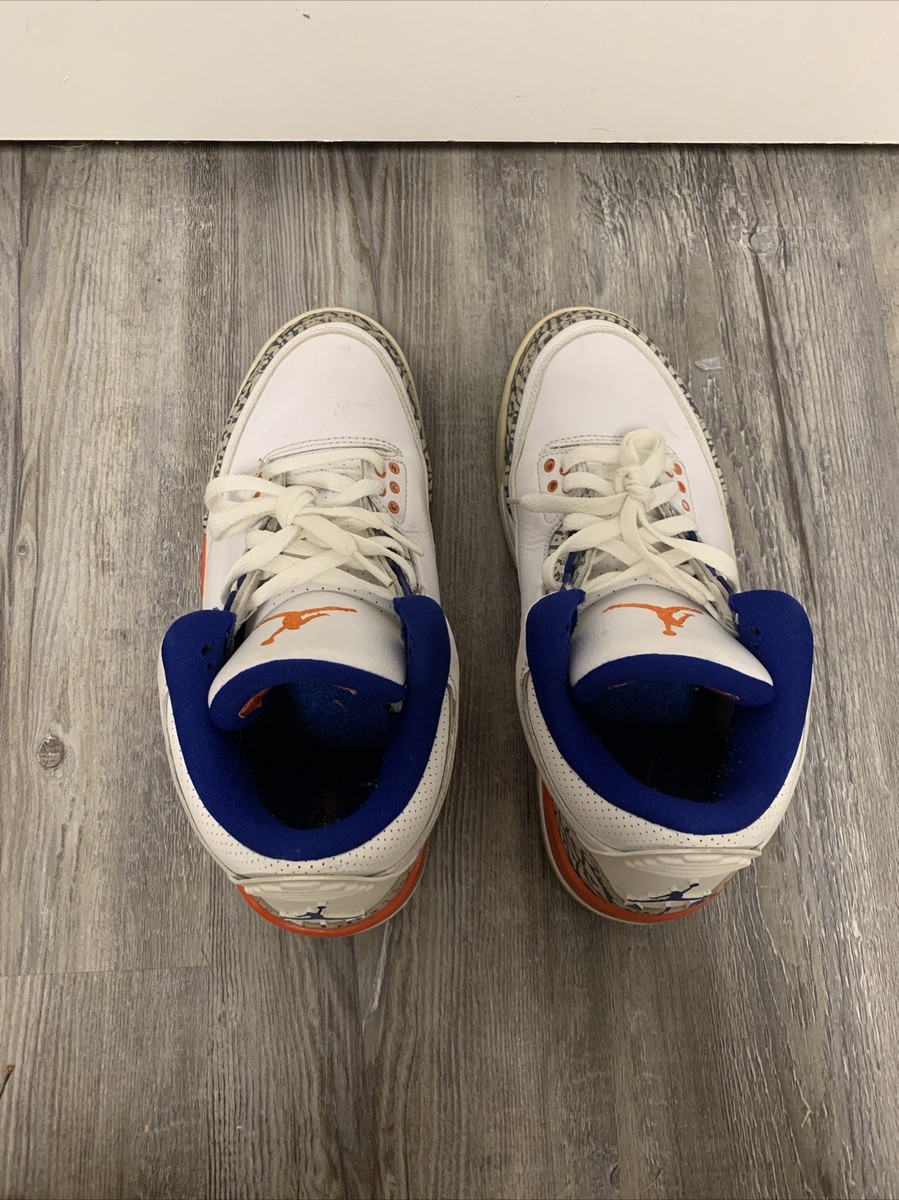 Nike Air Jordan 3 Retro Knicks Mens Size 8.5 136064-148 Nike Air Jordan 3 Retro Knicks Mens Size 8.5 136064-148