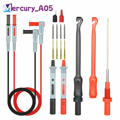 Multimeter Automotive Test Leads Kit mit Wire Piercing Clip Puncture Probes