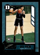2021-22 Panini Chronicles Playbook Draft Picks Jalen Johnson Rookie Duke Blue