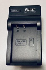 Vivitar Rapid Travel Battery Charger VIV-QCB-218 For Canon LP-E17 Camera