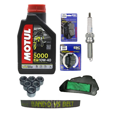TAGLIANDO HONDA SH 125 150 2020 2024 MOTUL 5000 FILTRO CANDELA