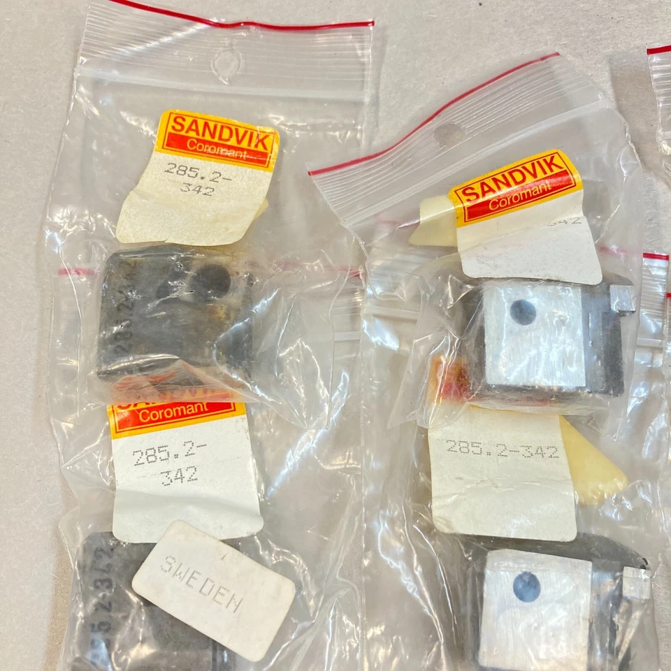 Inserto nido indexable Sandvik Coromant #285,2-342 9 piezas Suecia Foto 4 de 4