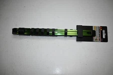 Performance Tool 1/4" Drive Aluminum Socket Rail holds 18 Sockets Rail