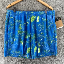 The North Face Wander Print Shorts 'Super Sonic Valley' Men's Size M Medium