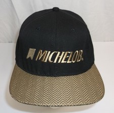 Vintage MICHELOB Beer Brewery Strap Back Hat Made In USA
