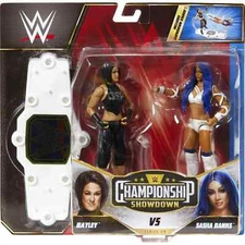 Mattel WWE Sasha Banks vs Bayley Championship Showdown 2-Pack 6-inch Action Figu