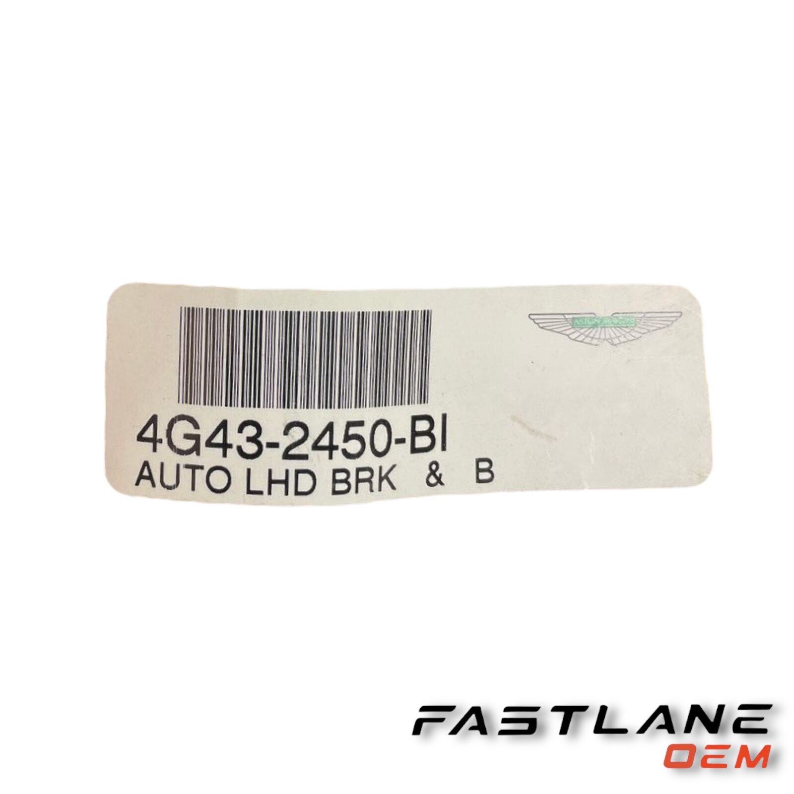 2011-2018 ASTON MARTIN V8/ V12 VANTAGE  BRAKE STOP PEDAL NEW OEM 4G43-2450-BI