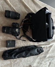 Canon EOS Rebel T5 With EF 75-300mm Lens And 18-55mm Lens