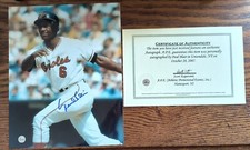 Paul Blair Baltimore Orioles Signed Autographed 8x10 Photo APE COA ⚾🔥⚾🔥