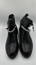Jimmy Choo Cruz Combat Boots Size 38 Floor Sample