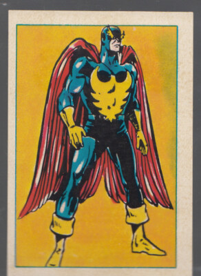 1984 Leaf Marvel Super Heroes SECRET WARS Stickers #180 NIGHTHAWK