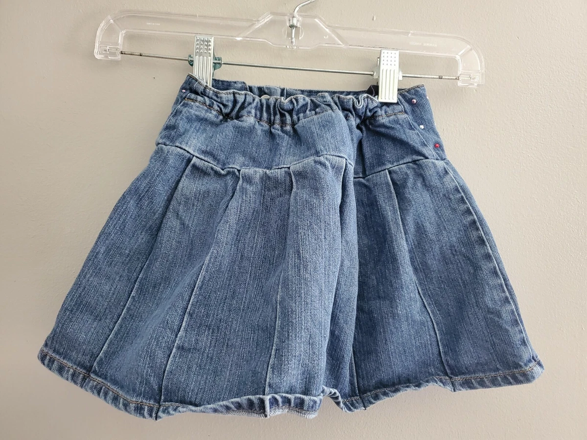Denim skirt size 6 cheap