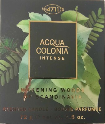4711 Acqua Colonia Intense Wakening Woods of Scandinavia  Duftkerze 72 g