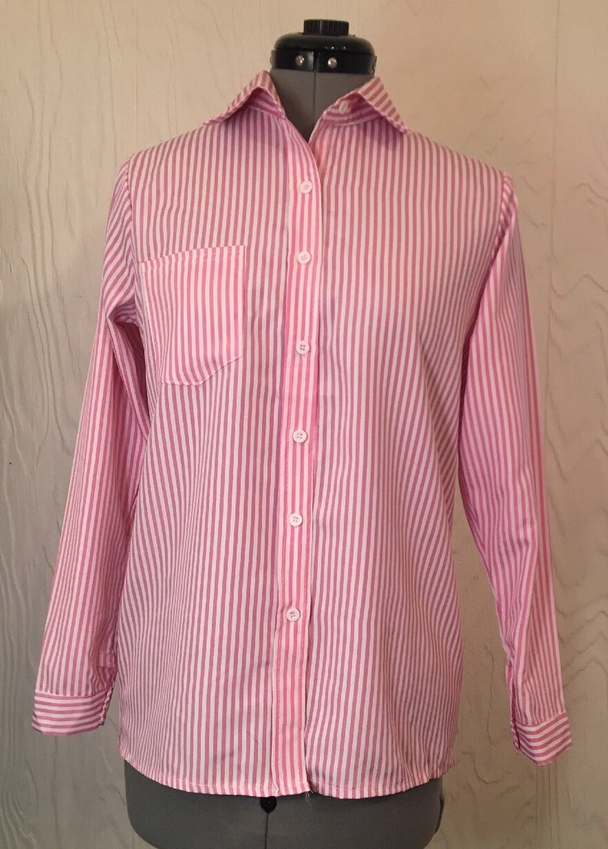 Pink striped shirt deals