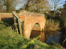 Photo 6x4 Bridge over the River Maun at Milton Markham Moor  c2015