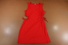 No Boundaries Juniors Size XXL (19) Red Sleeveless Cut Out Mini Dress New