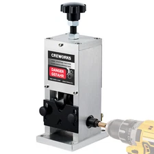 CREWORKS Manual Scrap Wire Stripper Wire Stripping Machine for Copper Recycling