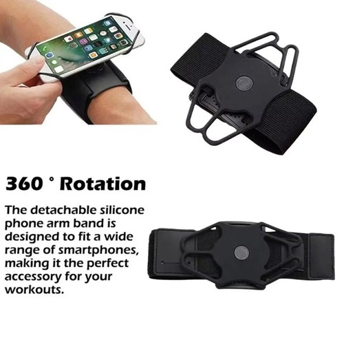 Universal Sports Phone Holder Removable Wristband Phone Holder Outdoor - 第 8/12 張圖片