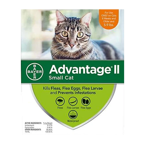 Advantage ii for small cats cheap 6 pack