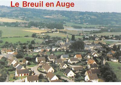 14.AM10079.Le Breuil en Auge.Gesamtansicht.Edit Dubray.210/14.CPSM 15x10 cm