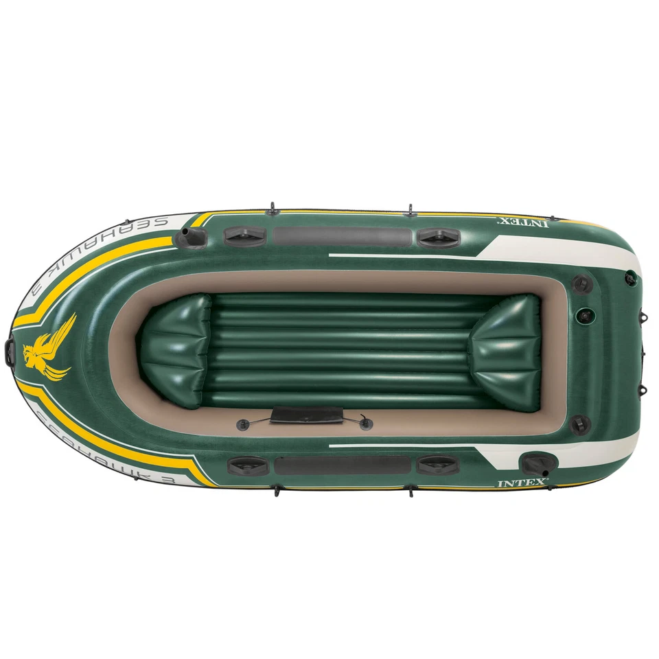 Intex Seahawk 3 Boot Schlauchboot Angelboot Ruderboot Motorboot 68380 3 Personen - Bild 2 von 4