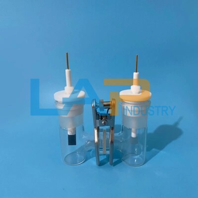 Exchangeable membrane H-type electrolytic cell CH2010 5-5ml 2-electrode system