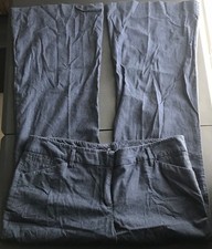 New York  Co Women's Dress Career Pants Dark Gray Size 12 Average UBA237 