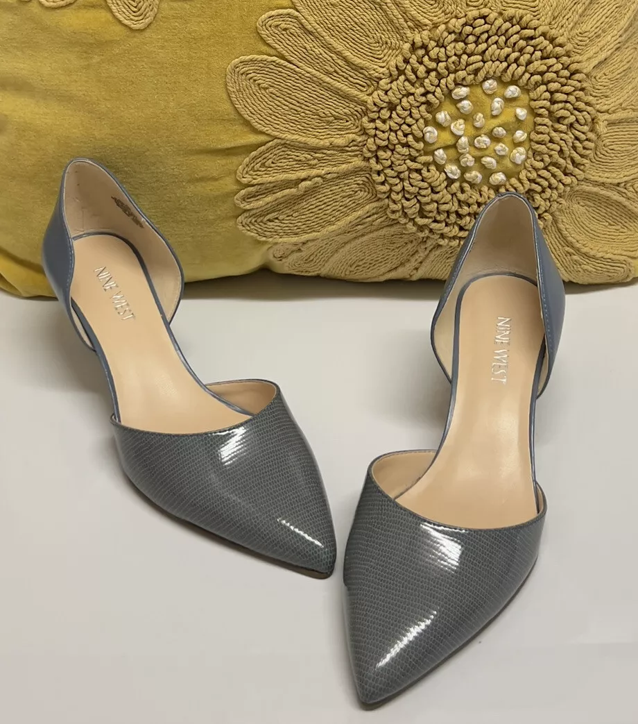 Nine West Selena Pointed Toe Kitten Heels Size 7M eBay
