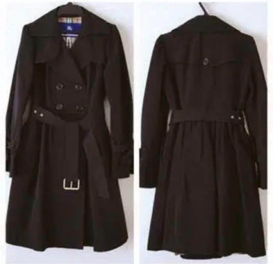 ジャケット・アウター BURBERRY BLUE LABEL trench coat size 38 BURBERRY Blue Label Trench Coat Size 38 Classic Design #EH