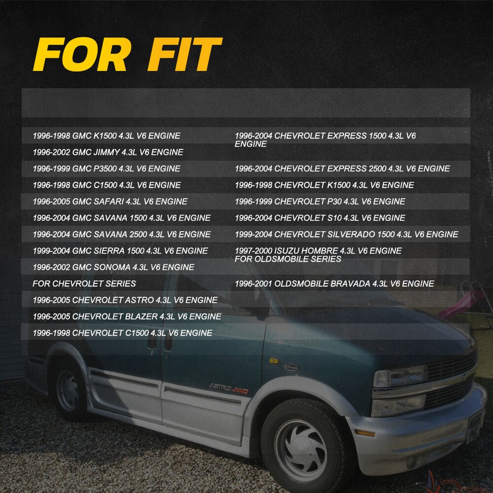 MultiPort Spider Fuel Injector Injection For 9602 GMC Chevy 4.3L