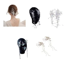 Princess Hair Duckbill Crystal Butterfly Ponytail Holder Enchanting Summer-vibe