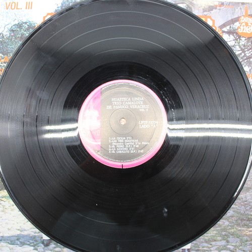 Huasteca Linda Trio Camalote de Panuco Veracruz Vol 3 Record LP VG+ LPTF-72554 - Picture 6 of 7