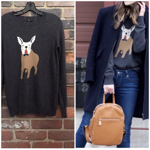 J CREW Novelty Boston Terrier Do 